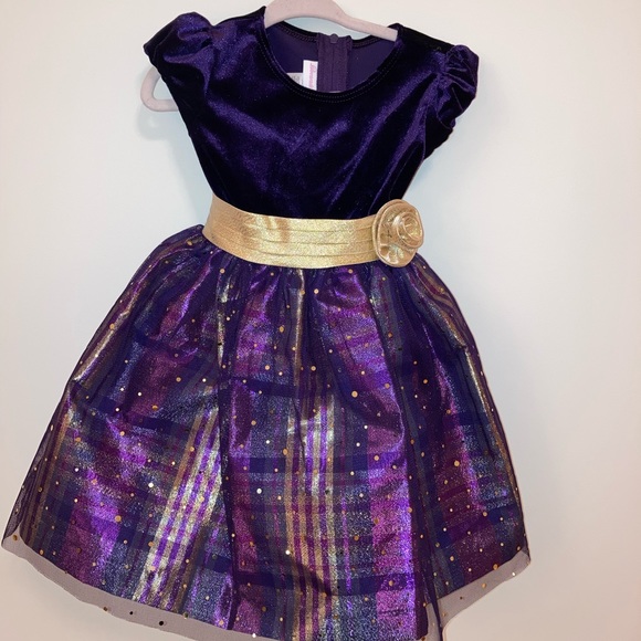 Bonnie Baby Other - Bonnie Baby Girls Purple and Gold Dress
